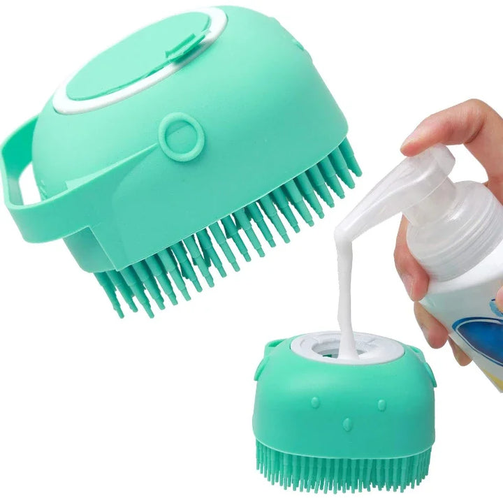 Pet Shampoo Brush for Dogs and Cats