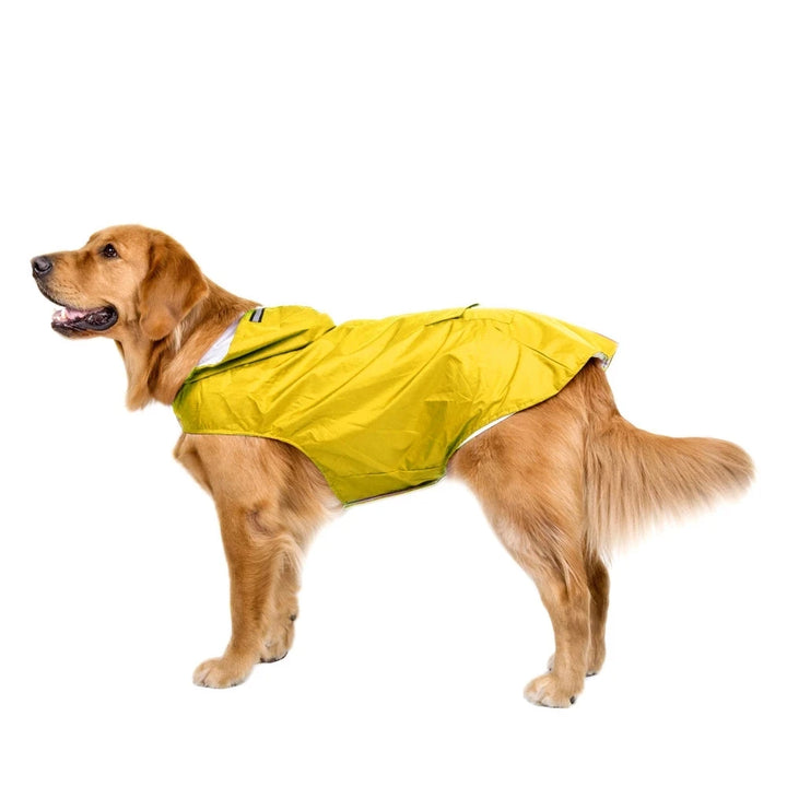 Waterproof Reflective Dog Raincoat